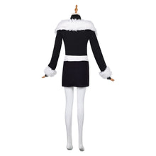 Laden Sie das Bild in den Galerie-Viewer, Hazbin Hotel 2025 Velvette schwarz Kostüm Set Velvet Cosplay Outfits