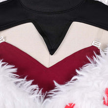 Laden Sie das Bild in den Galerie-Viewer, Hazbin Hotel 2025 Velvette schwarz Kostüm Set Velvet Cosplay Outfits