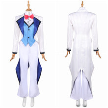 Laden Sie das Bild in den Galerie-Viewer, Hazbin Hotel Vox Hellaverse Vincent weiß Kostüm Cosplay Outfits