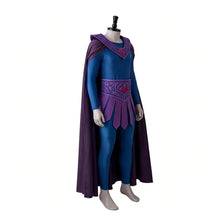 Laden Sie das Bild in den Galerie-Viewer, He-Man lila blau Kostüm Set Masters of the Universe Cosplay Outfit