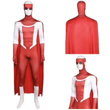 Laden Sie das Bild in den Galerie-Viewer, Invincible 3 Mark Grayson rot Jumpsuit Cosplay Outfits