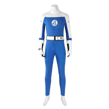 Laden Sie das Bild in den Galerie-Viewer, Johnny Storm Human Torch blau Jumpsuit Cosplay Outfits