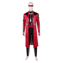 Laden Sie das Bild in den Galerie-Viewer, Kenshi rot Kostüm Set Mortal Kombat Film Kenshi Takahashi Cosplay Outfit