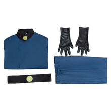 Laden Sie das Bild in den Galerie-Viewer, Kim Possible Dr. Drakken blau Outfit Cosplay Kostüm Set