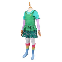 Laden Sie das Bild in den Galerie-Viewer, Kinder Bonnie Anderson grün Kostüm Set Toy Story 2026 Bonnie Cosplay Outfit