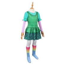 Laden Sie das Bild in den Galerie-Viewer, Kinder Bonnie Anderson grün Kostüm Set Toy Story 2026 Bonnie Cosplay Outfit