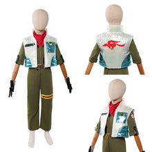 Laden Sie das Bild in den Galerie-Viewer, Kinder Fox McCloud Kostüm Set Super Mario Galaxy Movie Fox McCloud Outfit