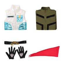 Laden Sie das Bild in den Galerie-Viewer, Kinder Fox McCloud Kostüm Set Super Mario Galaxy Movie Fox McCloud Outfit