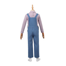 Laden Sie das Bild in den Galerie-Viewer, Kinder Jane Hopper blau Kostüm Set Stranger Things Eleven Cosplay Outfit