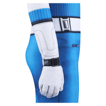 Laden Sie das Bild in den Galerie-Viewer, Kinder The Fantastic Four (2025) Die Fackel Human Torch Jumpsuit Cosplay Outfits