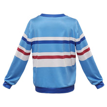 Laden Sie das Bild in den Galerie-Viewer, Kinder Will Byers blau Pullover Stranger Things: Tales from '85 Will Outfit