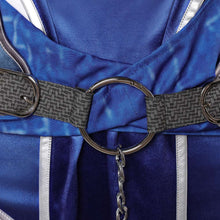 Laden Sie das Bild in den Galerie-Viewer, Kitana blau Jumpsuit Mortal Kombat 1 Kitana Cosplay Outfit