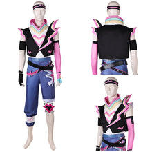Laden Sie das Bild in den Galerie-Viewer, League of Legends Lovestruck Ekko Kostüm Cosplay Outfits