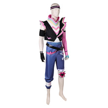 Laden Sie das Bild in den Galerie-Viewer, League of Legends Lovestruck Ekko Kostüm Cosplay Outfits