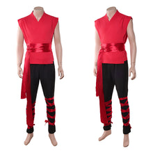 Laden Sie das Bild in den Galerie-Viewer, Liu Kang rot Kostüm SET Mortal Kombat Liu Kang Cosplay Outfit