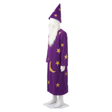 Laden Sie das Bild in den Galerie-Viewer, Lizard Wizard lila Zauberergewand Toy Story Lizard Wizard Cosplay Outfit