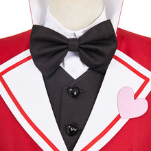 Laden Sie das Bild in den Galerie-Viewer, Lucifer Morningstar rot Kostüm Hellaverse Hazbin Hotel Lucifer Cosplay Outfits