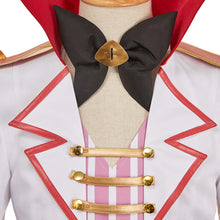 Laden Sie das Bild in den Galerie-Viewer, Lucifer Morningstar weiß Outfit Hellaverse Hazbin Hotel Lucifer Cosplay Kostüm