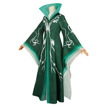 Laden Sie das Bild in den Galerie-Viewer, Madame Muriel Morrible grün Kleid Wicked: For Good Madame Morrible Cosplay Kostüm