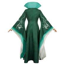 Laden Sie das Bild in den Galerie-Viewer, Madame Muriel Morrible grün Kleid Wicked: For Good Madame Morrible Cosplay Kostüm