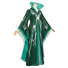 Laden Sie das Bild in den Galerie-Viewer, Madame Muriel Morrible grün Kleid Wicked: For Good Madame Morrible Cosplay Kostüm
