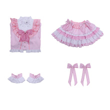 Laden Sie das Bild in den Galerie-Viewer, Madoka Kaname rosa Outfit Puella Magi Madoka Magica Madoka Cosplay Kostüm