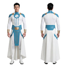 Laden Sie das Bild in den Galerie-Viewer, Mark Grayson weiß Jumpsuit Invincible Cosplay Outfit