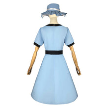Laden Sie das Bild in den Galerie-Viewer, Mayuri Shiina blau Kleid Steins Gate Mayuri Cosplay Outfit	