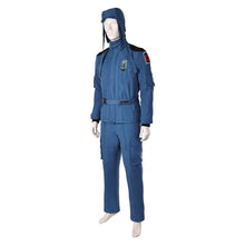 Laden Sie das Bild in den Galerie-Viewer, Mickey 17 (2025) blau Jumpsuit Mickey Barnes Cosplay Kostüm Set