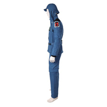 Laden Sie das Bild in den Galerie-Viewer, Mickey 17 (2025) blau Jumpsuit Mickey Barnes Cosplay Kostüm Set