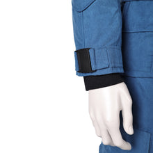 Laden Sie das Bild in den Galerie-Viewer, Mickey 17 (2025) blau Jumpsuit Mickey Barnes Cosplay Kostüm Set