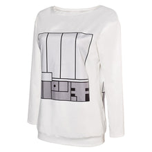 Laden Sie das Bild in den Galerie-Viewer, Momo Ayase Anime Dandadan weiß Shirt Cosplay Outfits 