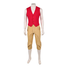 Laden Sie das Bild in den Galerie-Viewer, Monkey D. Luffy Kostüm Set rot Cosplay Outfit