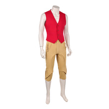 Laden Sie das Bild in den Galerie-Viewer, Monkey D. Luffy Kostüm Set rot Cosplay Outfit