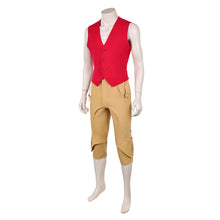 Laden Sie das Bild in den Galerie-Viewer, Monkey D. Luffy Kostüm Set rot Cosplay Outfit