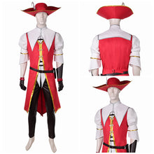 Laden Sie das Bild in den Galerie-Viewer, Monster Hunter Guild Knights rot Kostüm Set Cosplay Outfits