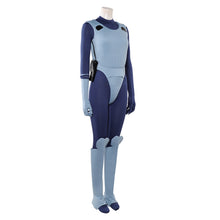 Laden Sie das Bild in den Galerie-Viewer, Motoko Kusanagi blau Jumpsuit Ghost in the Shell The Major Cosplay Outfit