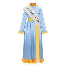 Laden Sie das Bild in den Galerie-Viewer, Mrs. Banks Kleid Mary Poppins Mrs. Banks blau Outfit 