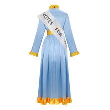 Laden Sie das Bild in den Galerie-Viewer, Mrs. Banks Kleid Mary Poppins Mrs. Banks blau Outfit 