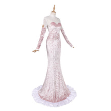 Laden Sie das Bild in den Galerie-Viewer, MY CLEMATIS Mizi weiß Kleid Alien Stage Mizi Cosplay Kostüm