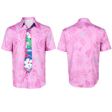 Laden Sie das Bild in den Galerie-Viewer, Nick Wilde Zootopia rosa T-Shirt Zoomiana Nick Cosplay Outfits
