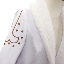 Laden Sie das Bild in den Galerie-Viewer, Nico Robin weiß Kostüm One Piece Live Action Nico Cosplay Outfit