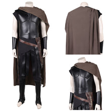 Laden Sie das Bild in den Galerie-Viewer, Odysseus schwarz Kostüm Set Die Odyssee (2026) Odysseus Cosplay Outfit
