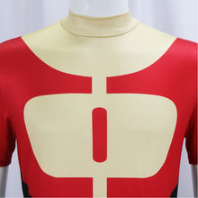 Laden Sie das Bild in den Galerie-Viewer, Oliver Grayson II - Invincible Kid Omni-Man rot gelb Jumpsuit Cosplay Outfit