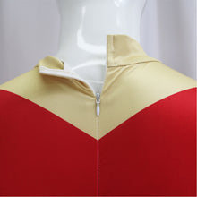 Laden Sie das Bild in den Galerie-Viewer, Oliver Grayson II - Invincible Kid Omni-Man rot gelb Jumpsuit Cosplay Outfit