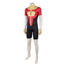 Laden Sie das Bild in den Galerie-Viewer, Oliver Grayson rot gelb Jumpsuit Invincible Omni-Man Cosplay Outfit