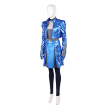 Laden Sie das Bild in den Galerie-Viewer, Princess Chloe Charming blau Kostüm Set Descendants: Wicked Wonderland Chloe Cosplay Outfit