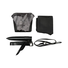 Laden Sie das Bild in den Galerie-Viewer, Prinz Daemon Targaryen schwarz Kostüm House Targaryen Daemon Cosplay Outfit