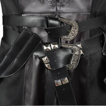 Laden Sie das Bild in den Galerie-Viewer, Prinz Daemon Targaryen schwarz Kostüm House Targaryen Daemon Cosplay Outfit
