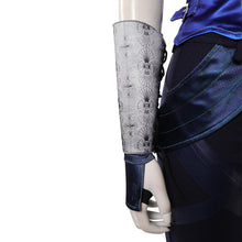 Laden Sie das Bild in den Galerie-Viewer, Prinzessin Kitana blau Kostüm Mortal Kombat Kitana Cosplay Outfit